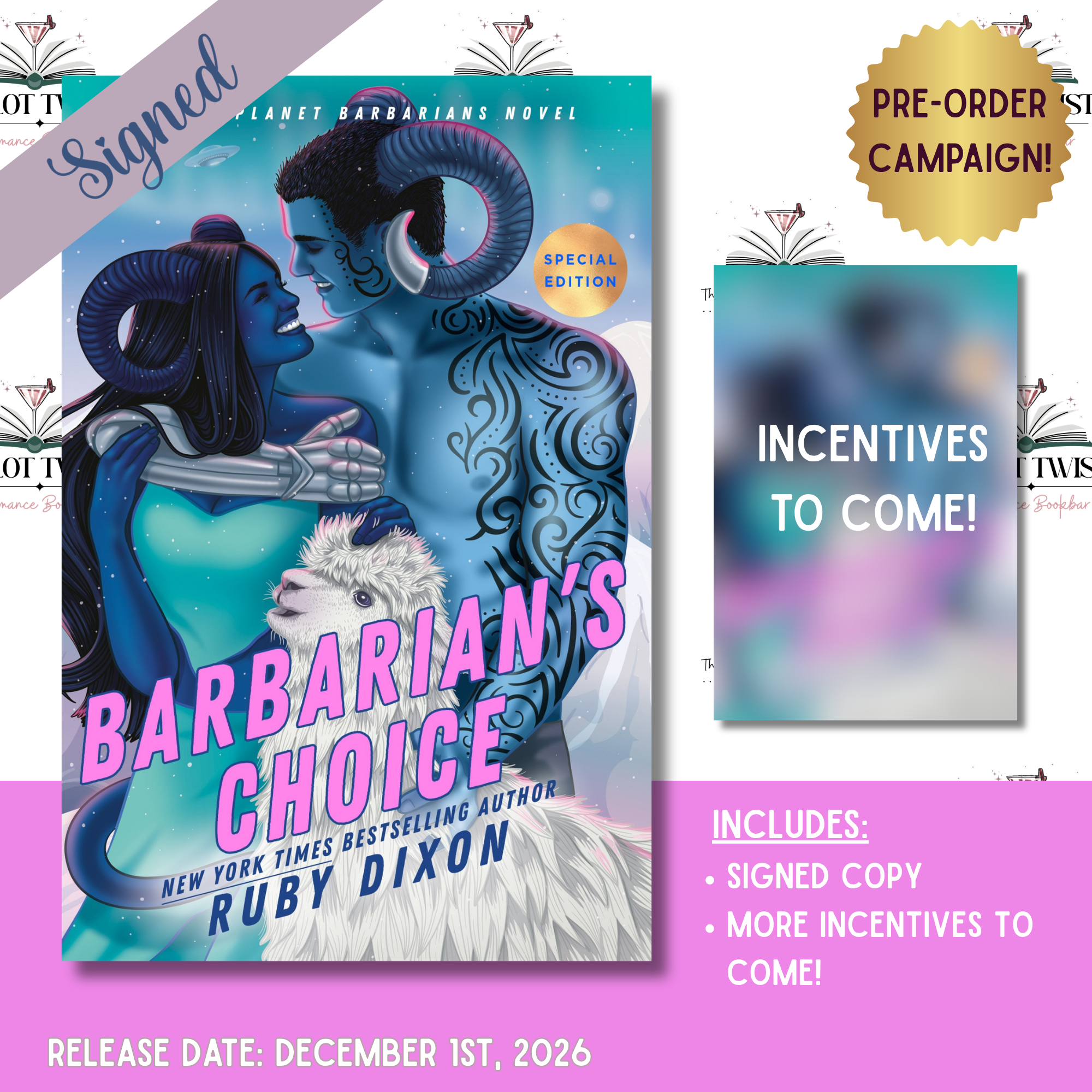 EVENT PREORDER] Barbarians Choice (Signed) | The Plot Twist ®